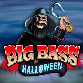 Big Bass Halloween logo by Pragmatic Play at Bloody Slots CasinoBig Bass Halloween