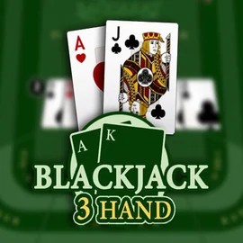 Blackjack 3H (Habanero) logo by Habanero at Bloody Slots Casino
