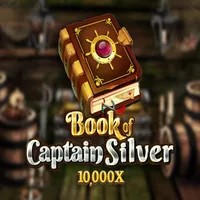 Book of Captain Silver slot logo by All41 Studios at Bloody Slots CasinoBook of Captain Silver