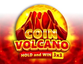 Logo of Coin Volcano from 3 Oaks Gaming at Bloody Slots Casino