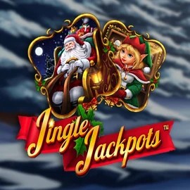 Jingle Jackpots slot logo by Dragon Gaming at Bloody Slots CasinoJingle Jackpots