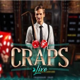 Live Craps casino game by Evolution – featured logo at Bloody Slots Casino