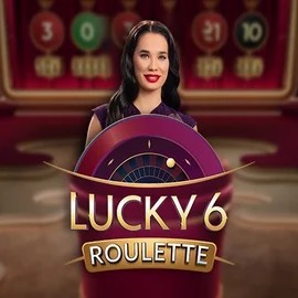 Lucky 6 Roulette slot icon by Pragmatic Play, available at Bloody Slots Casino