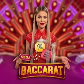 Live Casino logo of Mega Baccarat from Pragmatic Play at Bloody Slots Casino