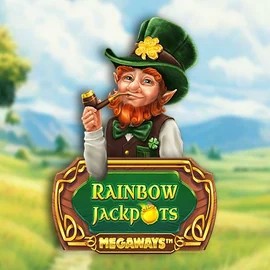 Rainbow Jackpots Megaways game by Red Tiger Gaming – logo hosted on Bloody Slots Casino