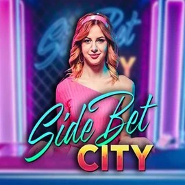 Side Bet City logo by Evolution at Bloody Slots Casino