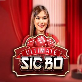 Ultimate Sic Bo slot logo by Ezugi at Bloody Slots Casino